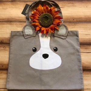 Forever 21 canvas dog tote bag. NWT.